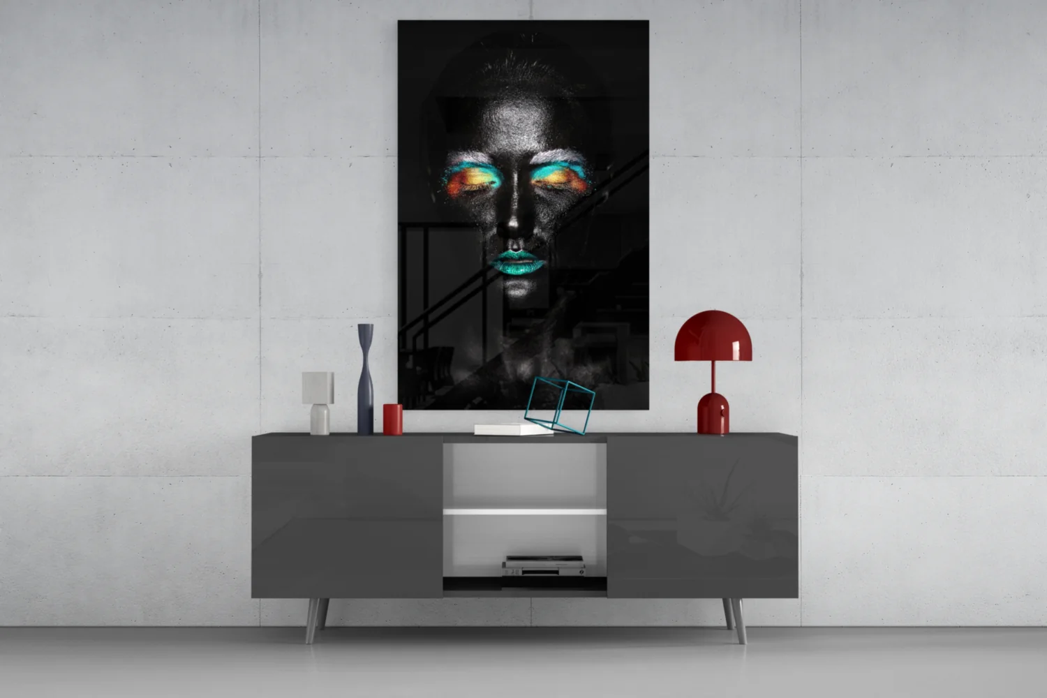 Woman Glass Wall Art - Image 8