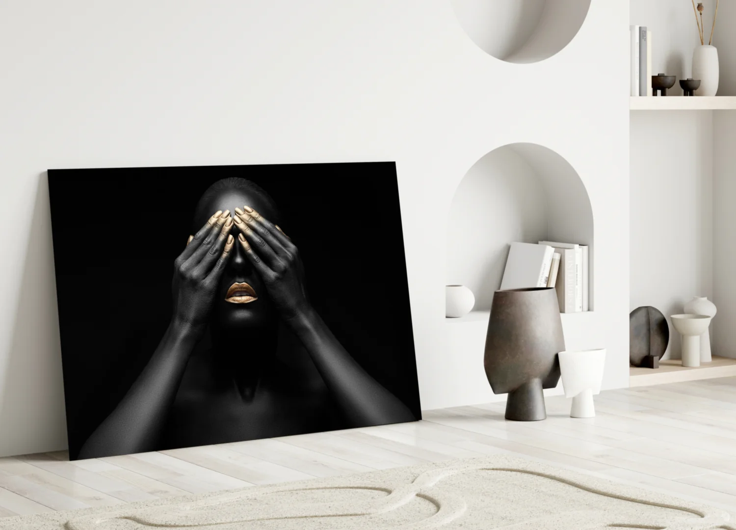 Woman Glass Wall Art - Image 3