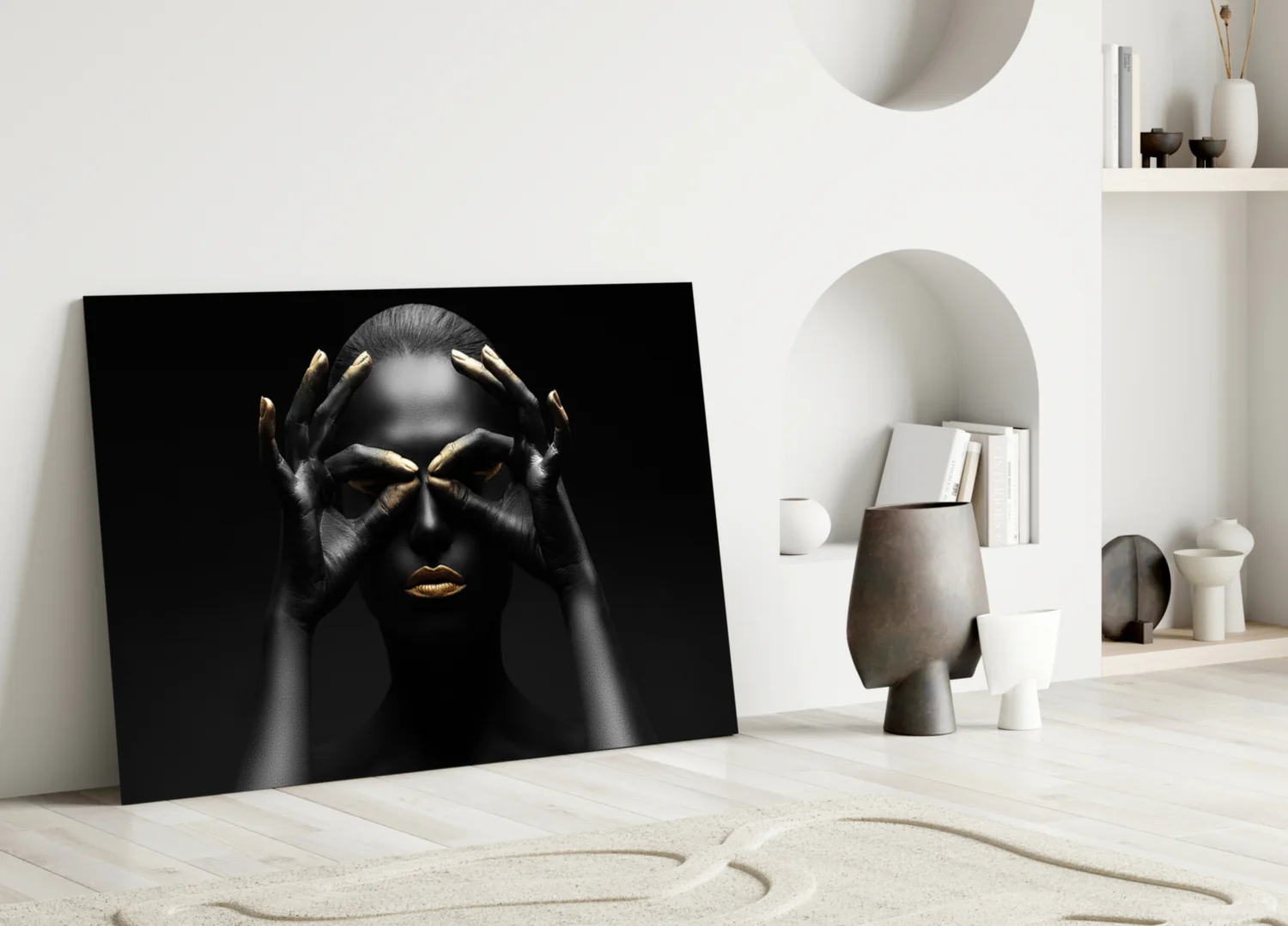 Woman Glass Wall Art - Image 3