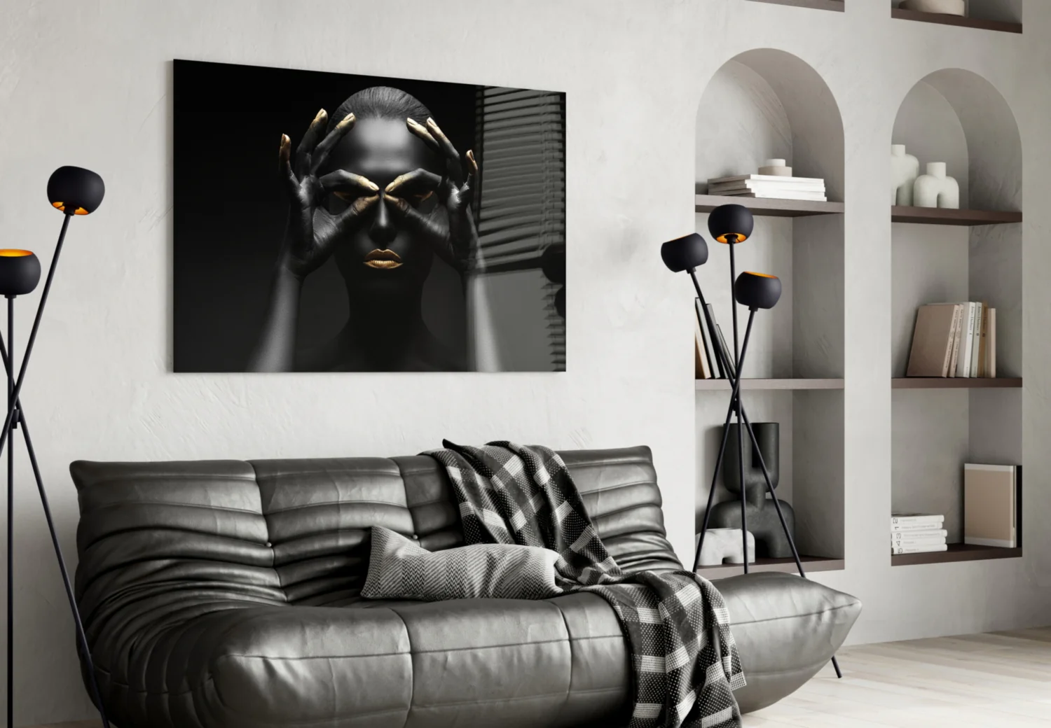 Woman Glass Wall Art - Image 4