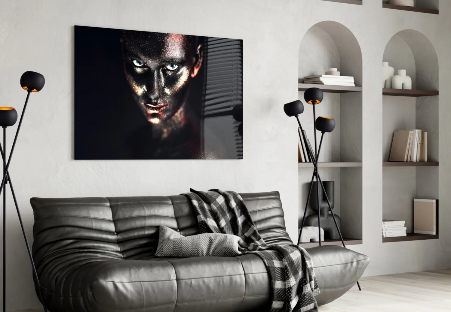 Woman Glass Wall Art - Image 4