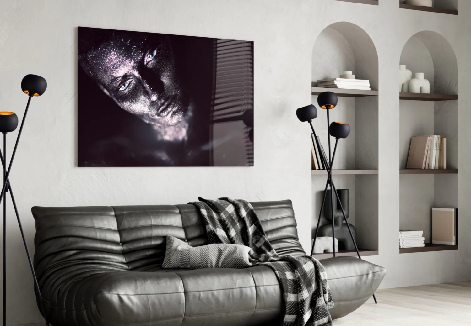 Woman Glass Wall Art - Image 4