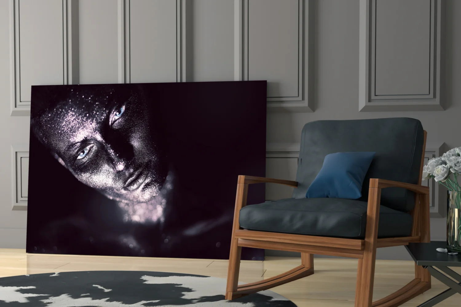 Woman Glass Wall Art - Image 6
