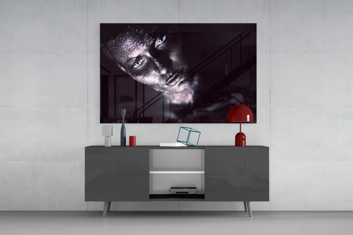 Woman Glass Wall Art - Image 8