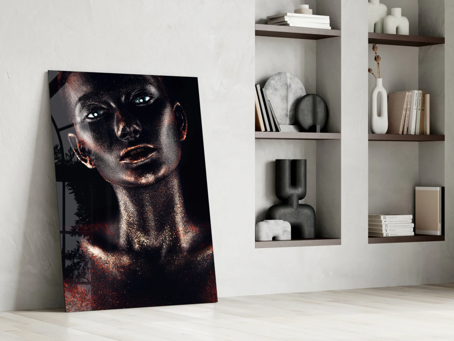 Woman Glass Wall Art - Image 6
