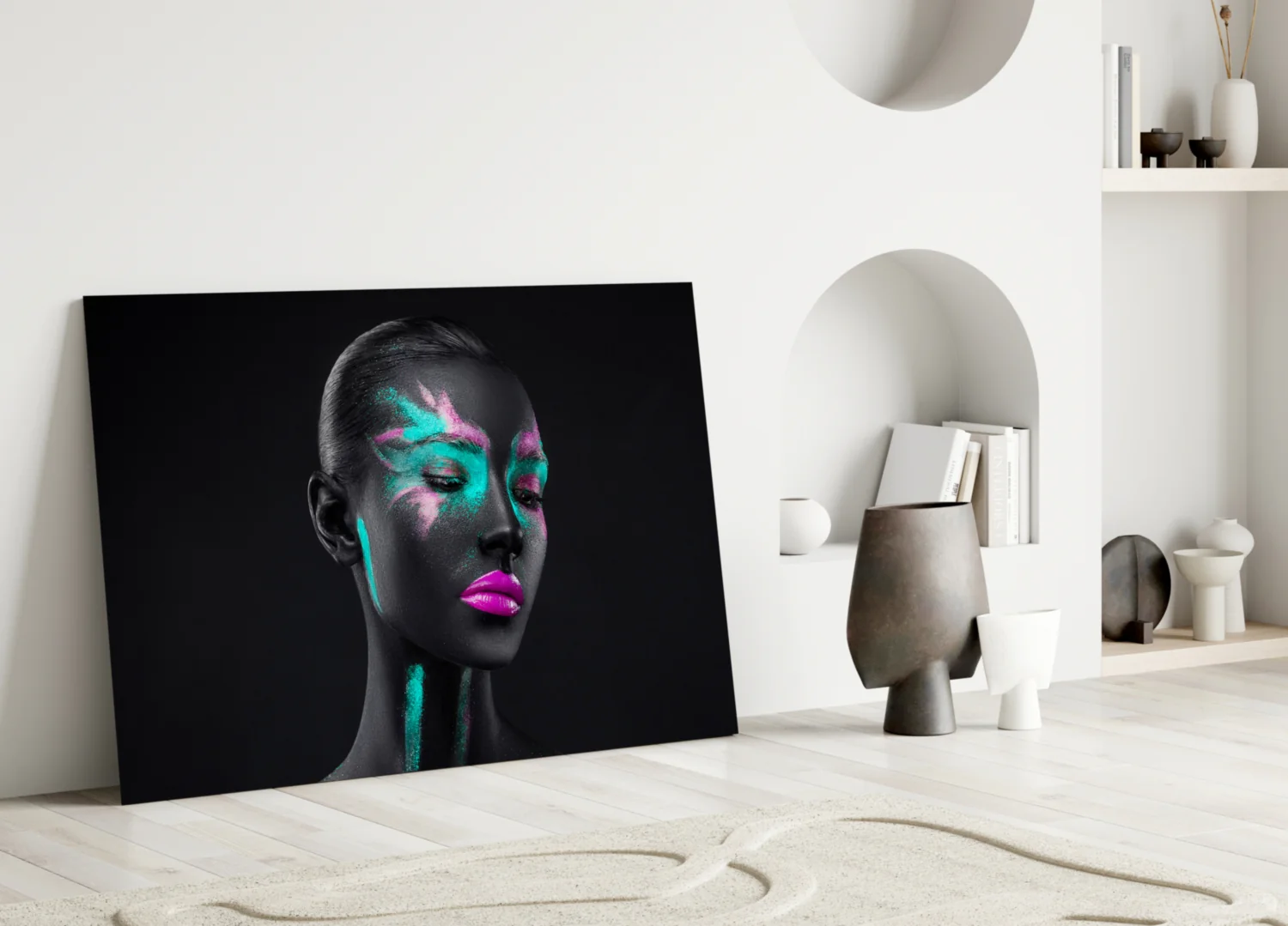 Woman Glass Wall Art - Image 3