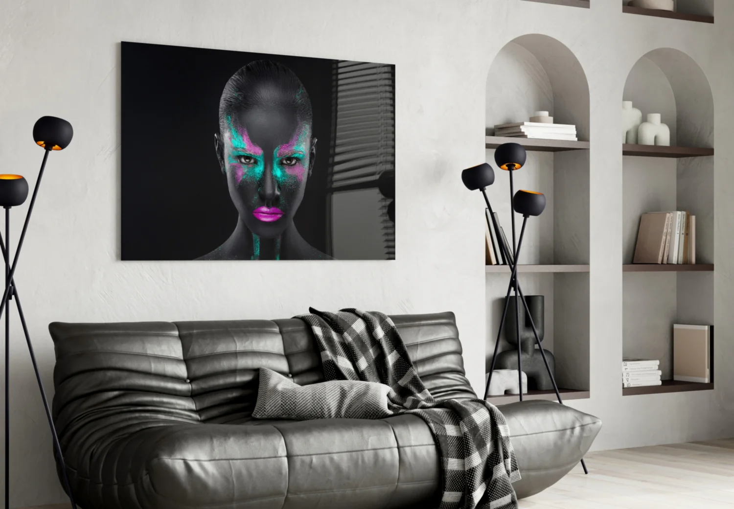 Woman Glass Wall Art - Image 4