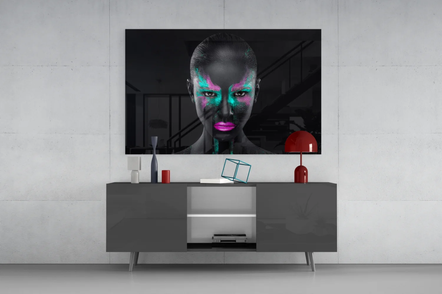 Woman Glass Wall Art - Image 8