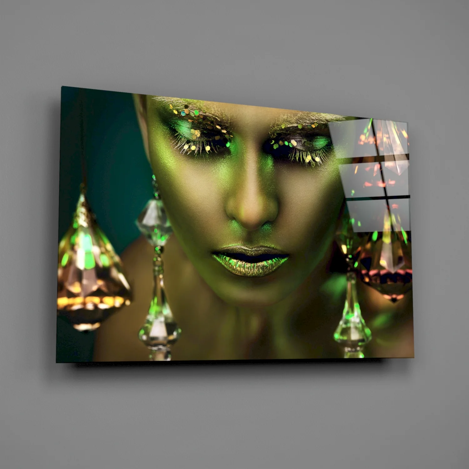 Woman Glass Wall Art - Image 2
