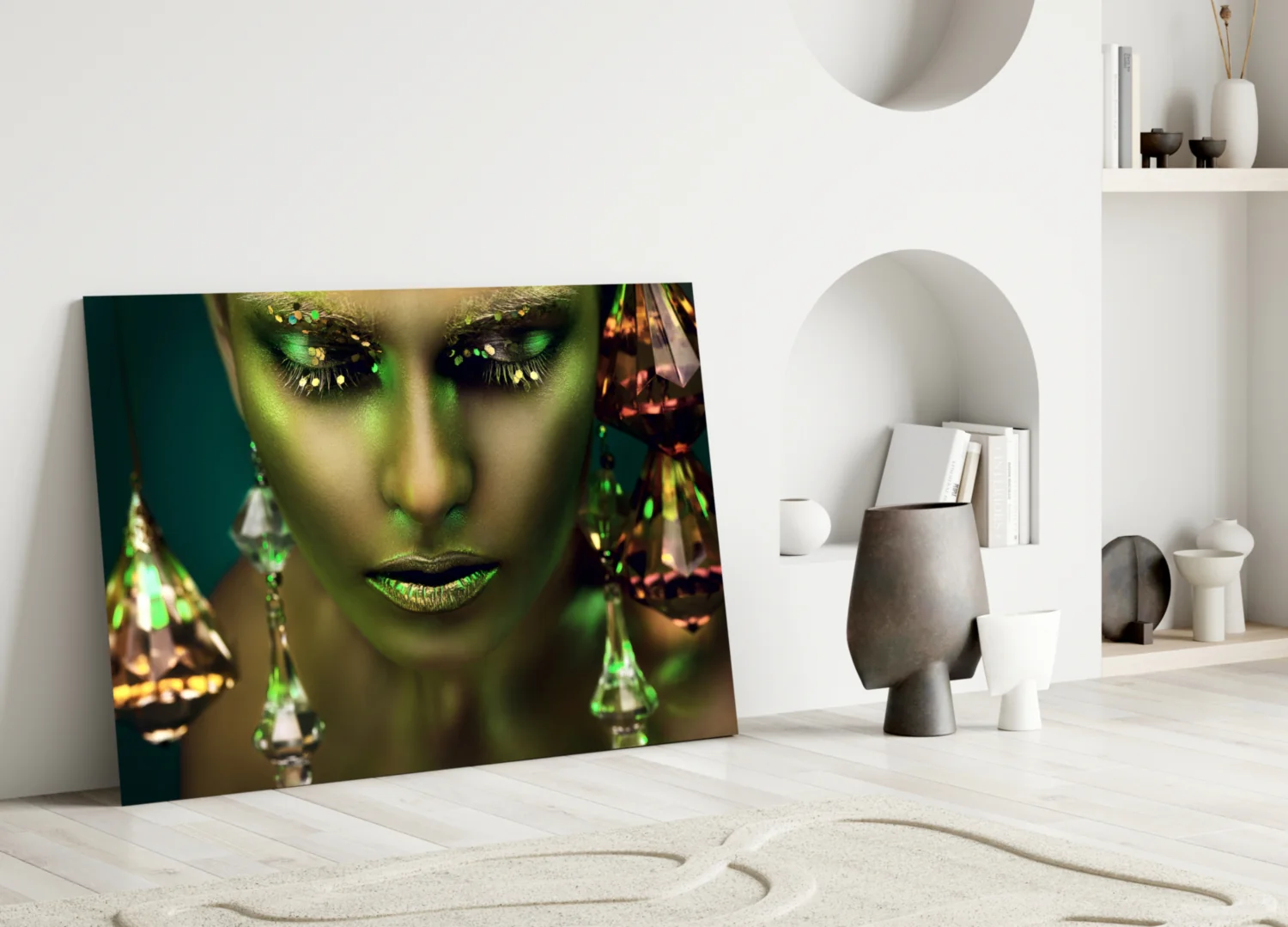 Woman Glass Wall Art - Image 3