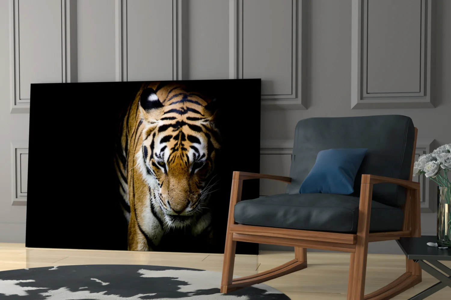 Tiger Glass Wall Art - Image 6