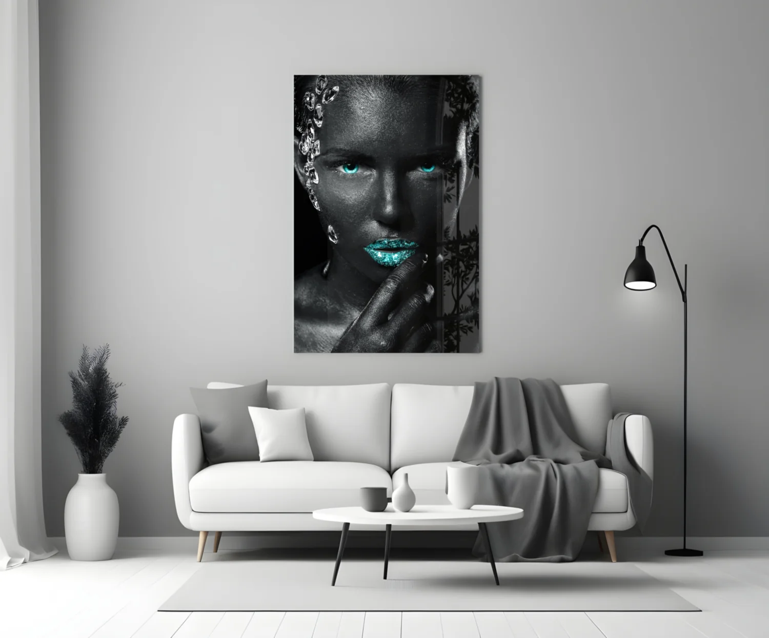 Woman Glass Wall Art - Image 3
