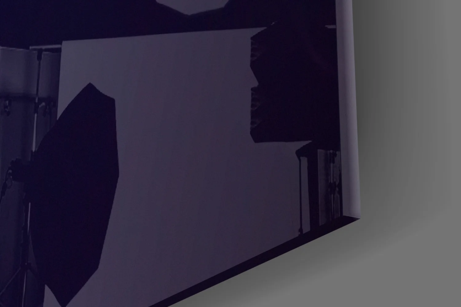 Smoke and Woman Glass Wall Art - Image 7