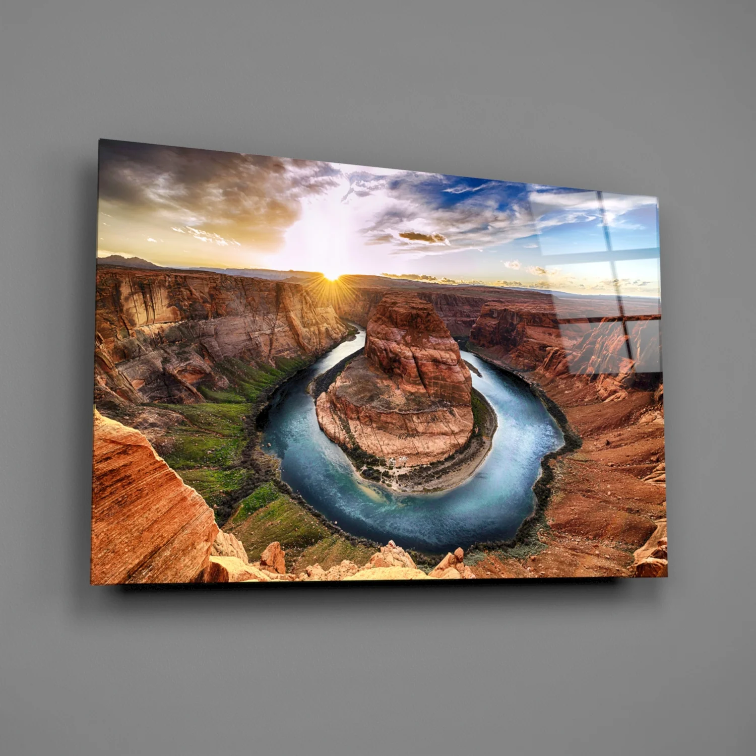 Canyon Glass Wall Art - Image 2