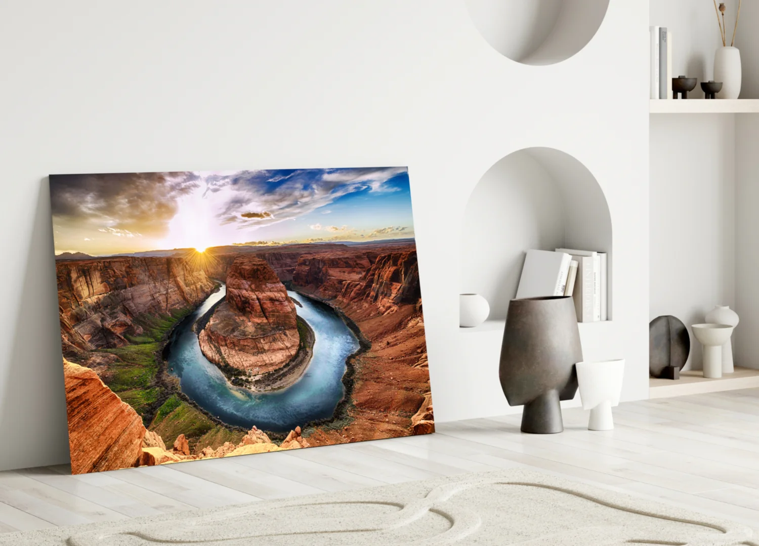 Canyon Glass Wall Art - Image 3