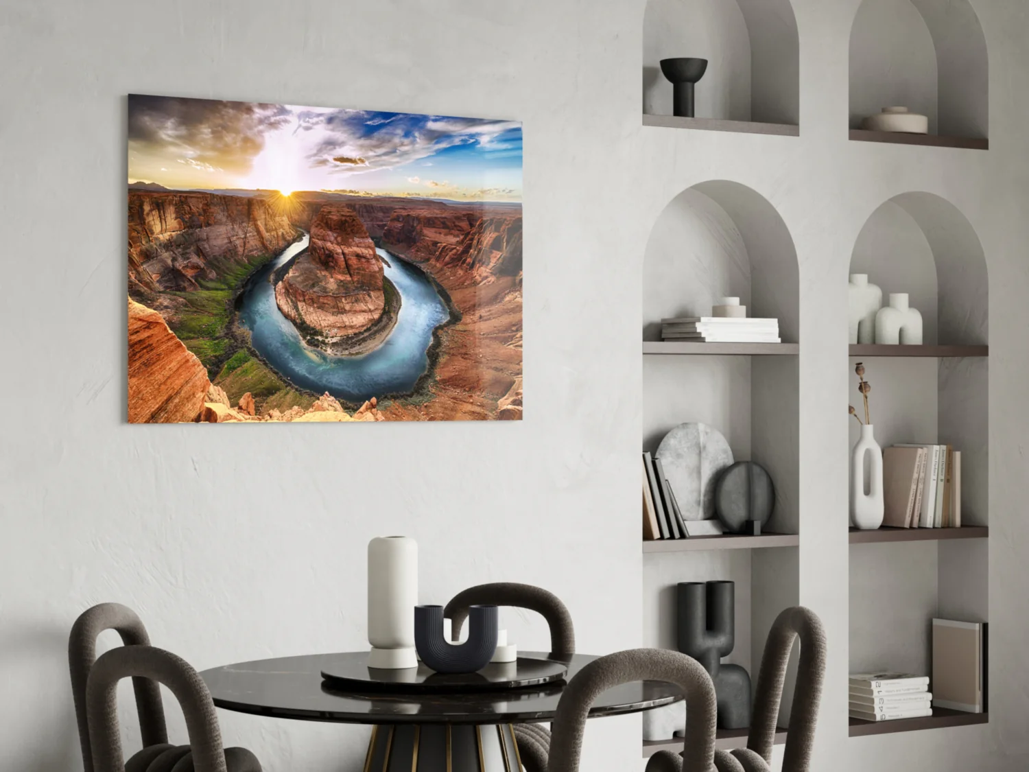 Canyon Glass Wall Art - Image 5