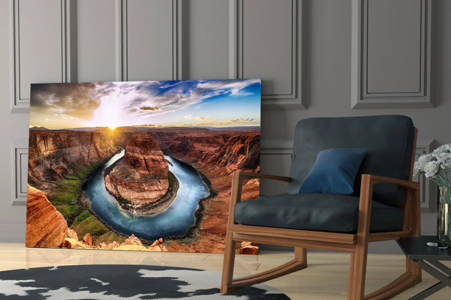 Canyon Glass Wall Art - Image 6