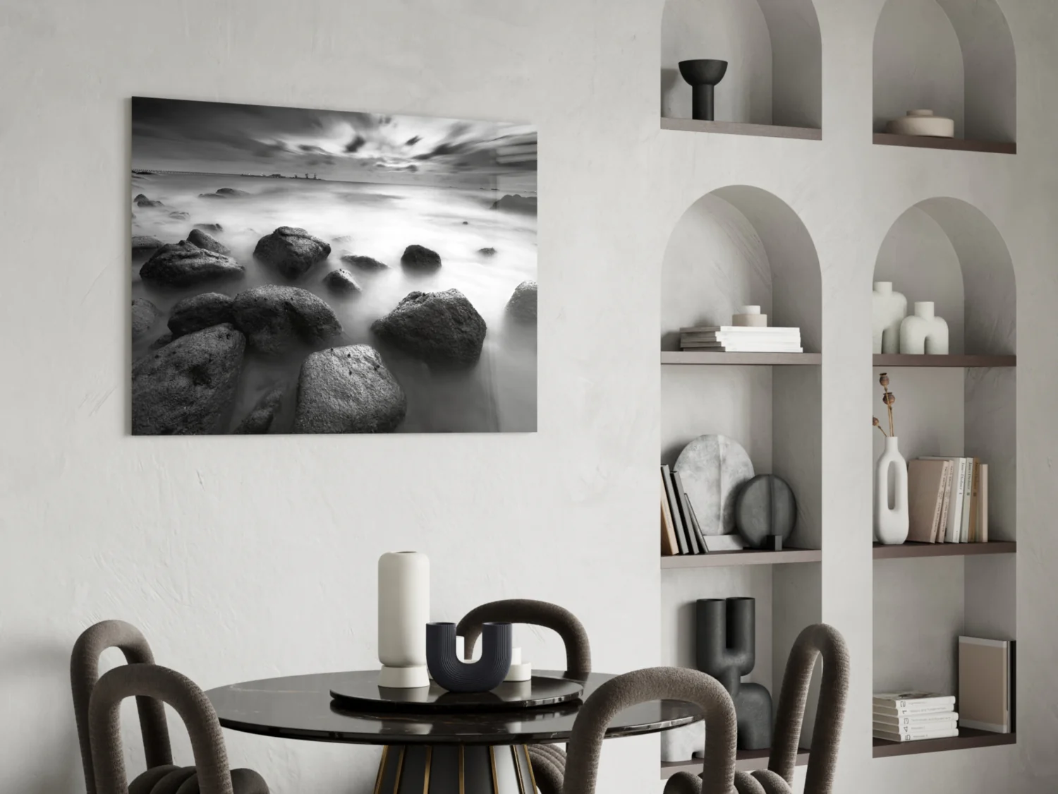 Cliffs Glass Wall Art - Image 5