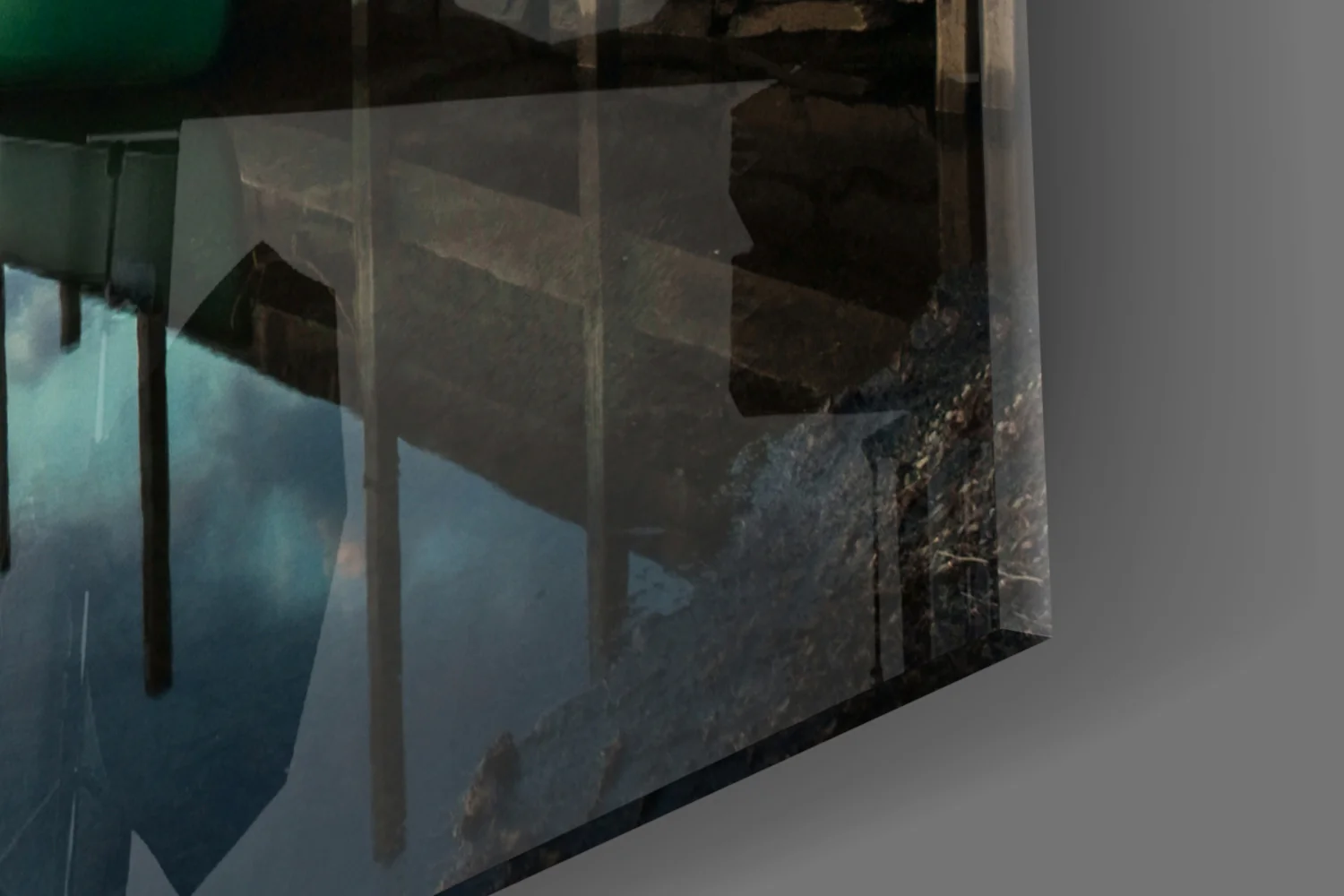 Lake Landscape Glass Wall Art - Image 7