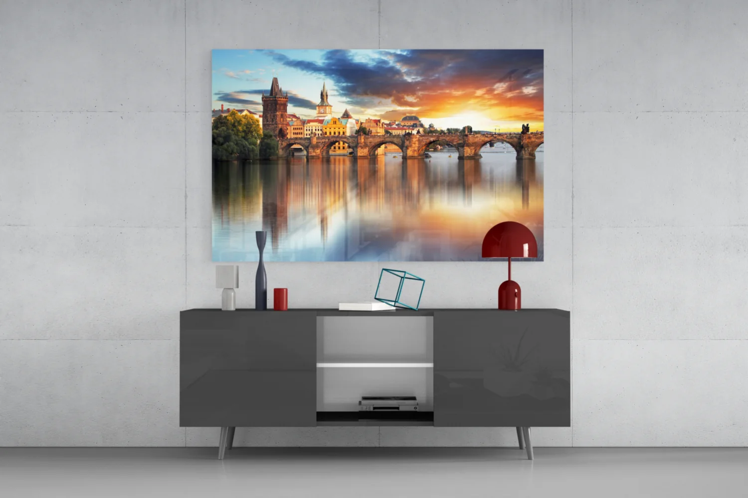 Prague Glass Wall Art - Image 8