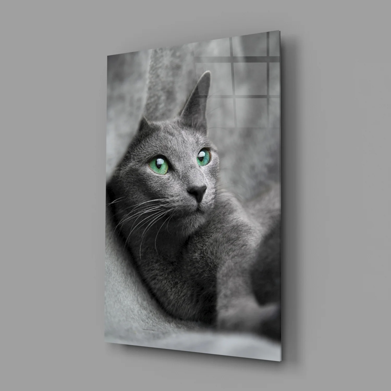 Cat Glass Wall Art - Image 2