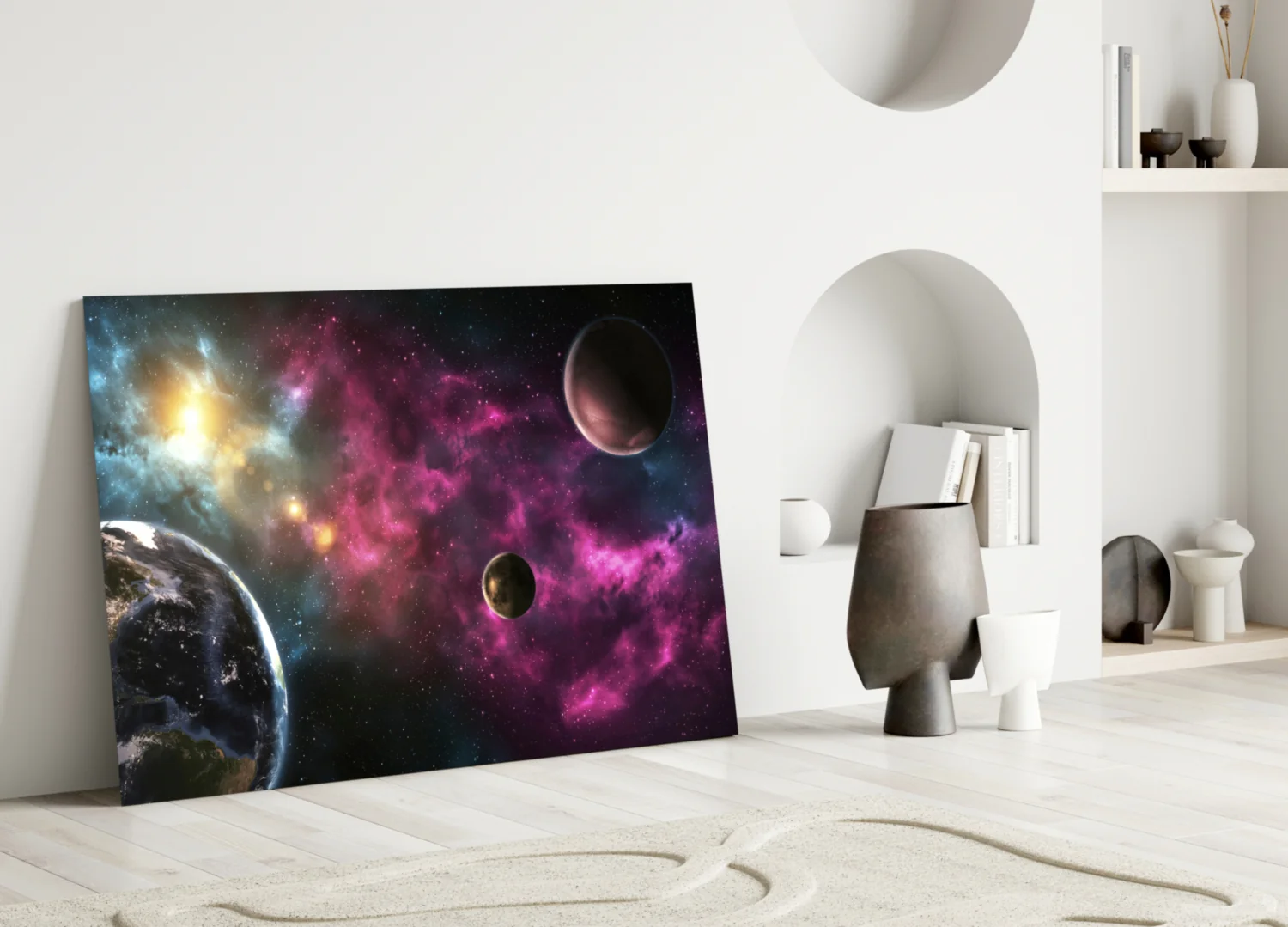 Space Glass Wall Art - Image 3