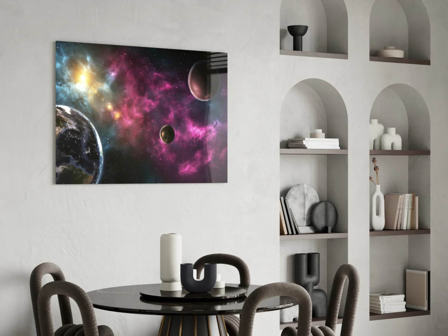 Space Glass Wall Art - Image 5