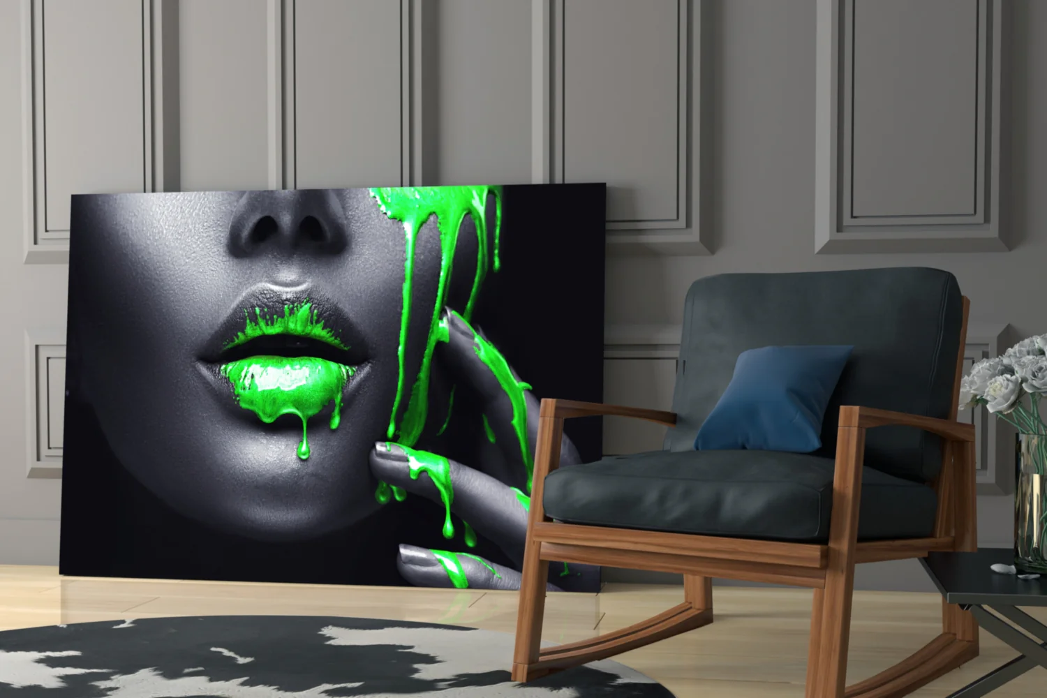 Women's Glass Wall Art - Image 6