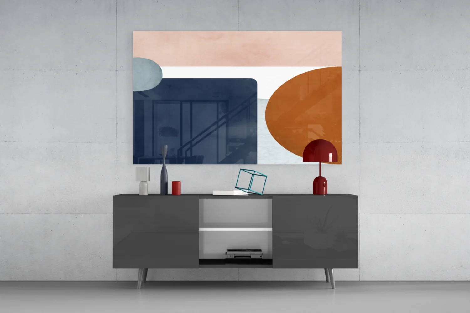 Copenhagen Glass Wall Art - Image 8