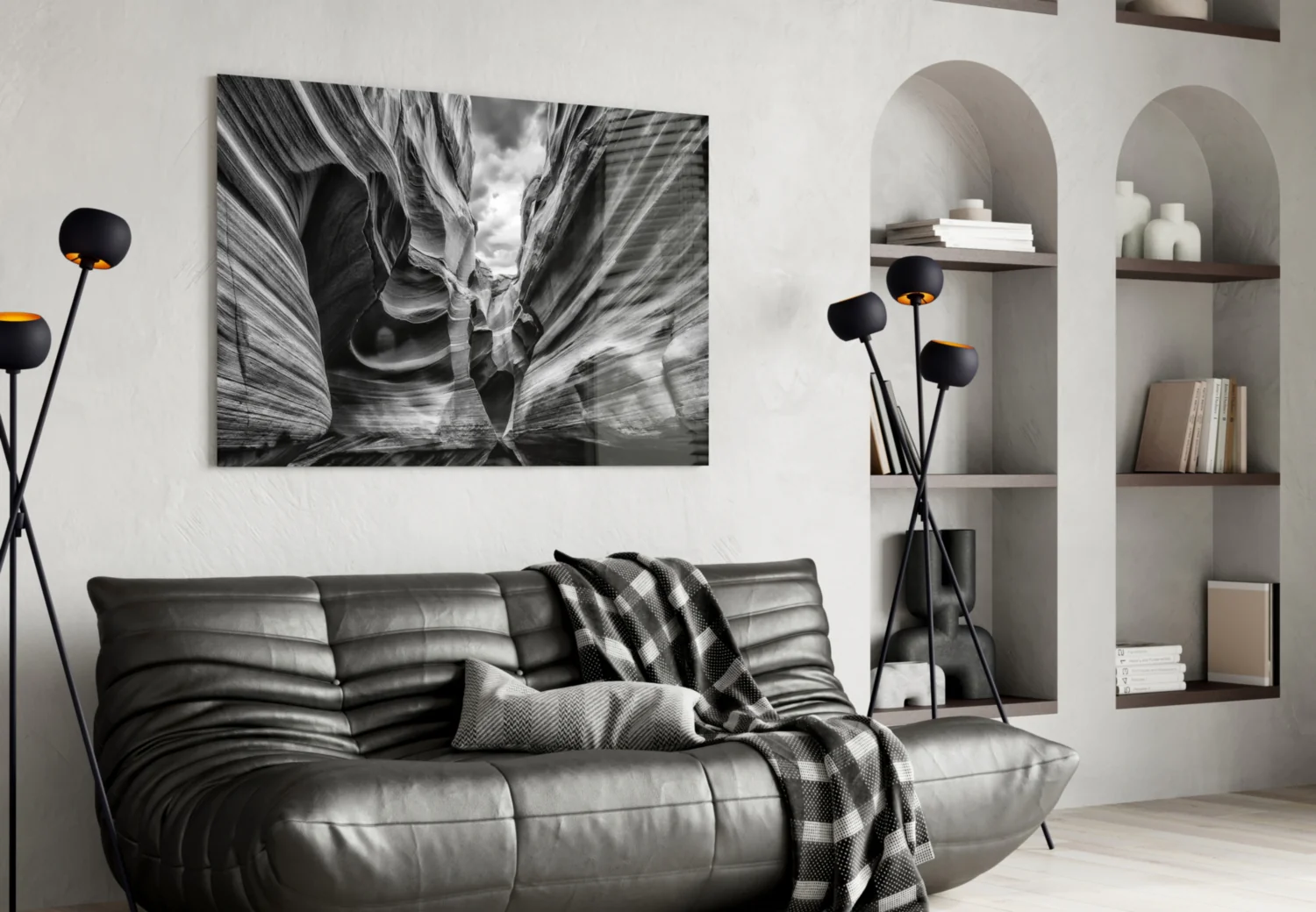 Grand Canyon Glass Wall Art - Image 4