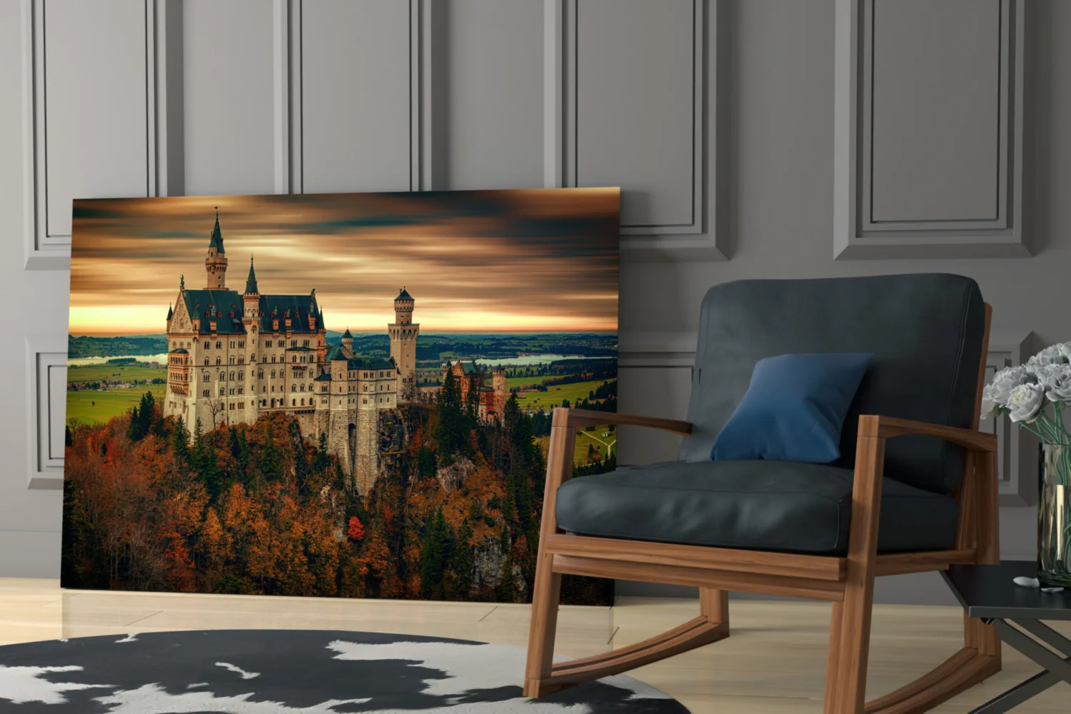 Castle Glass Wall Art - Image 6