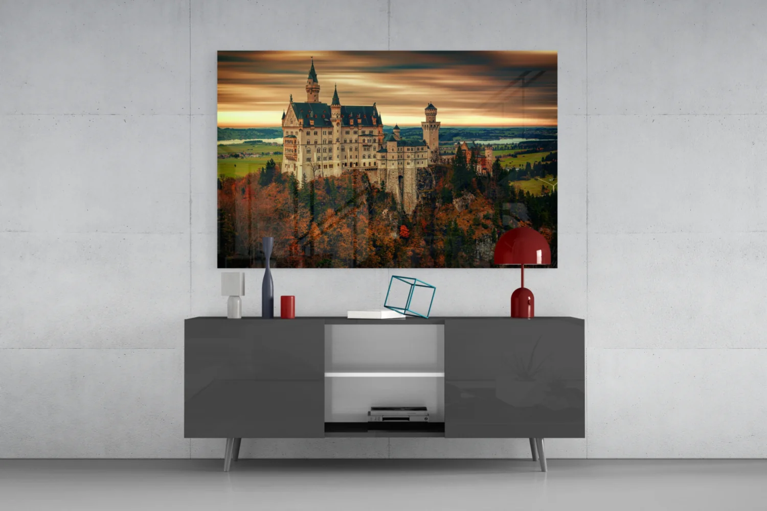 Castle Glass Wall Art - Image 8