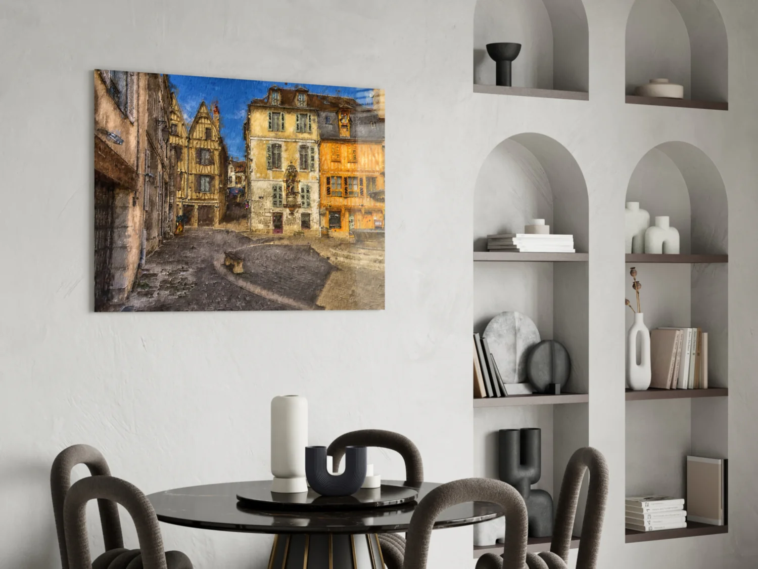 Medieval Square Glass Wall Art - Image 5