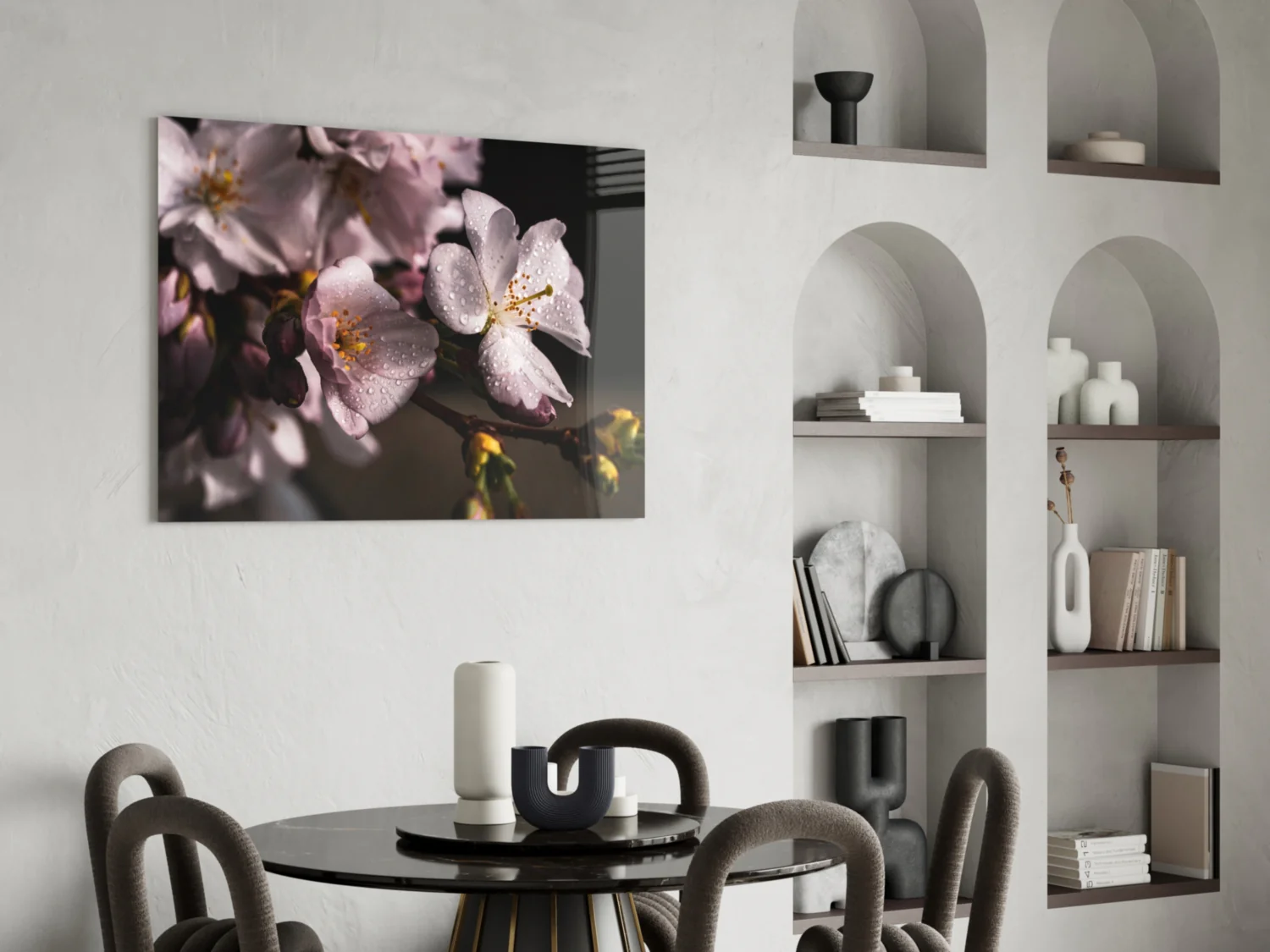 Macro Flower Glass Wall Art - Image 5