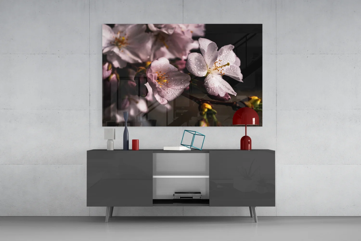 Macro Flower Glass Wall Art - Image 8