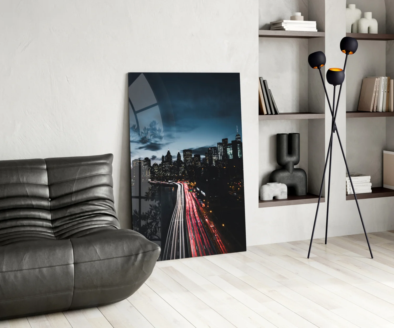 City Landscape Glass Wall Art - Image 5