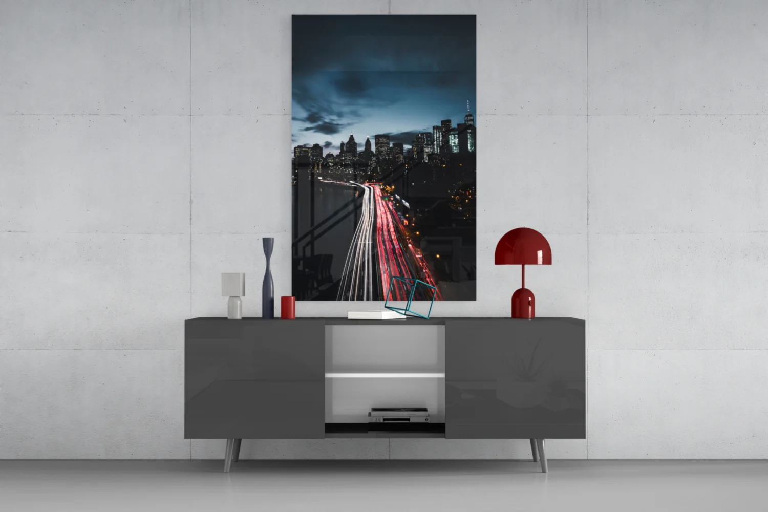 City Landscape Glass Wall Art - Image 8