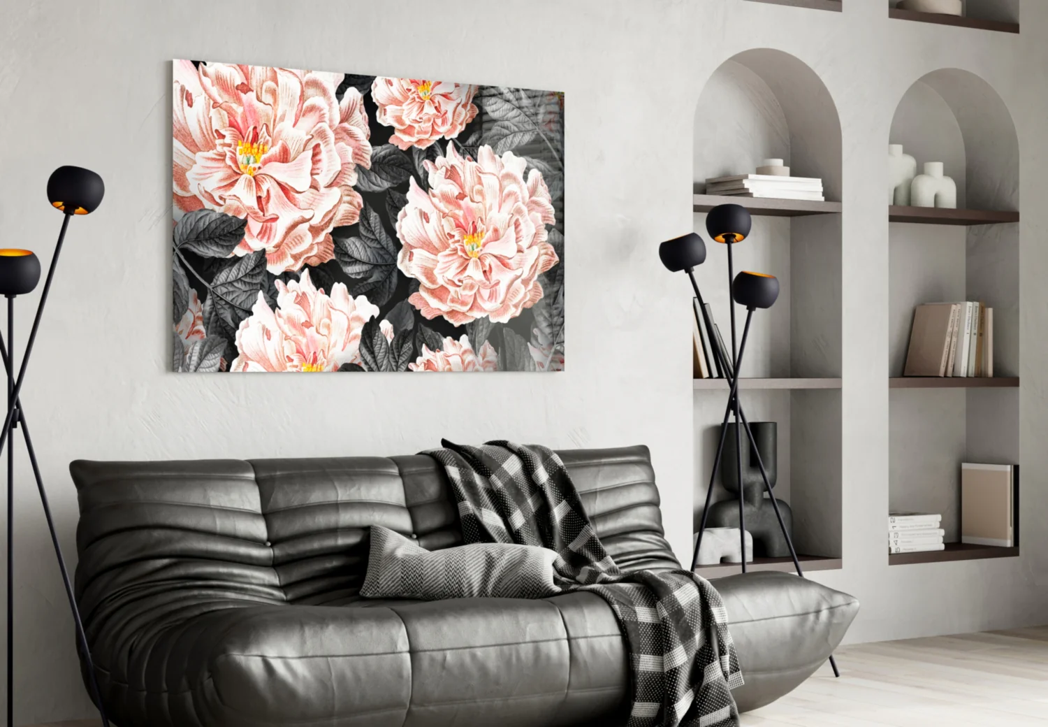 Flower Glass Wall Art - Image 4