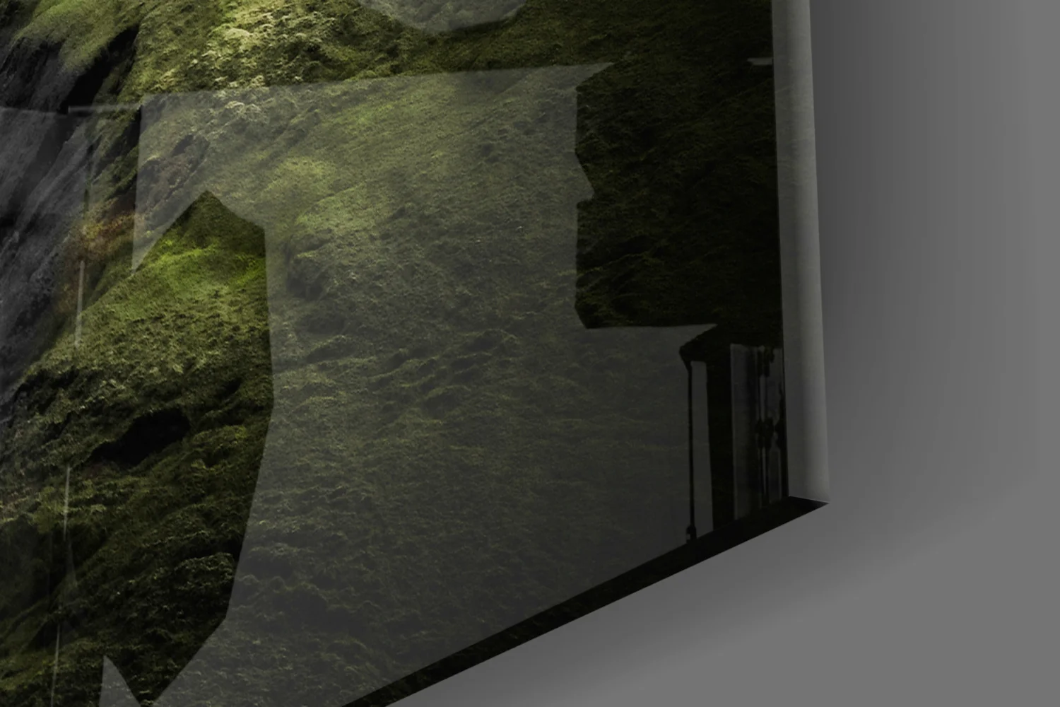 Green Valley Glass Wall Art - Image 7