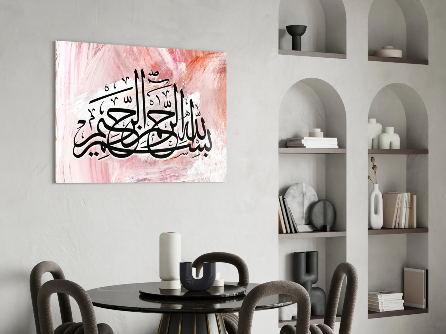 Calligraphy Glass Wall Art - Image 5