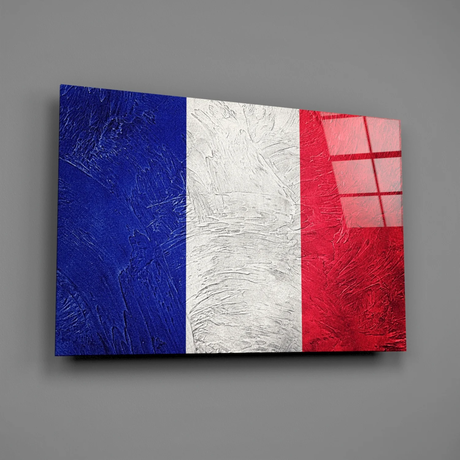Flag of France Glass Wall Art - Image 2