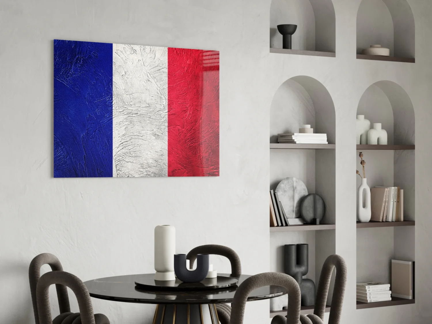 Flag of France Glass Wall Art - Image 5