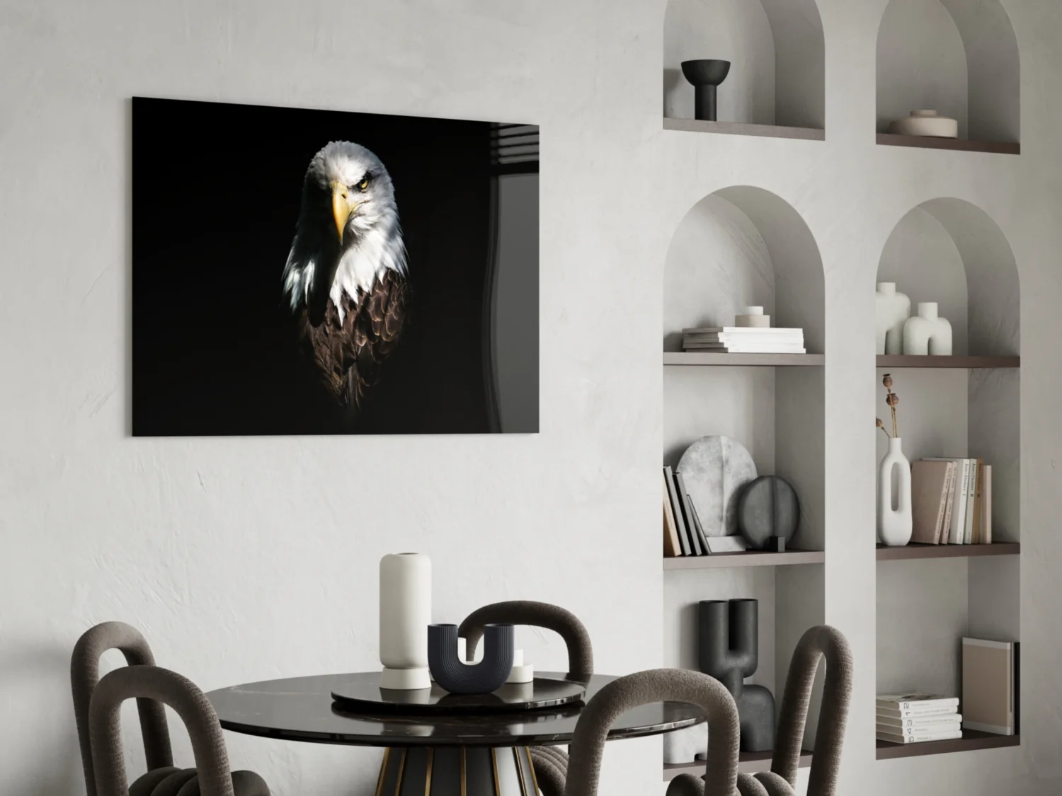 Eagle Glass Wall Art - Image 5