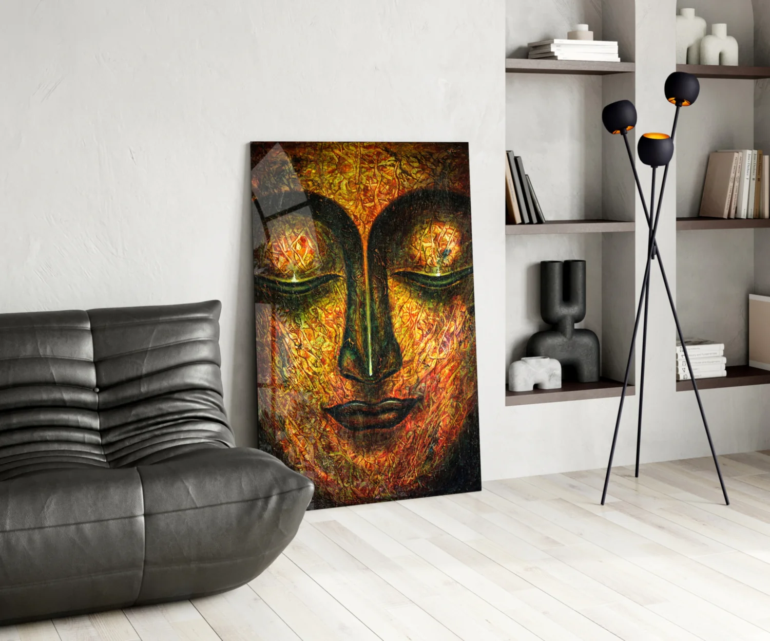 Sculpture Glass Wall Art - Image 5