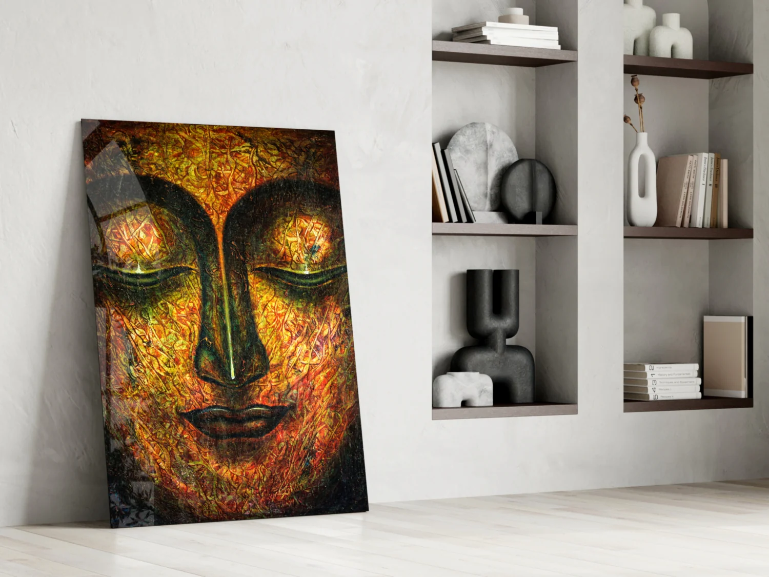 Sculpture Glass Wall Art - Image 6