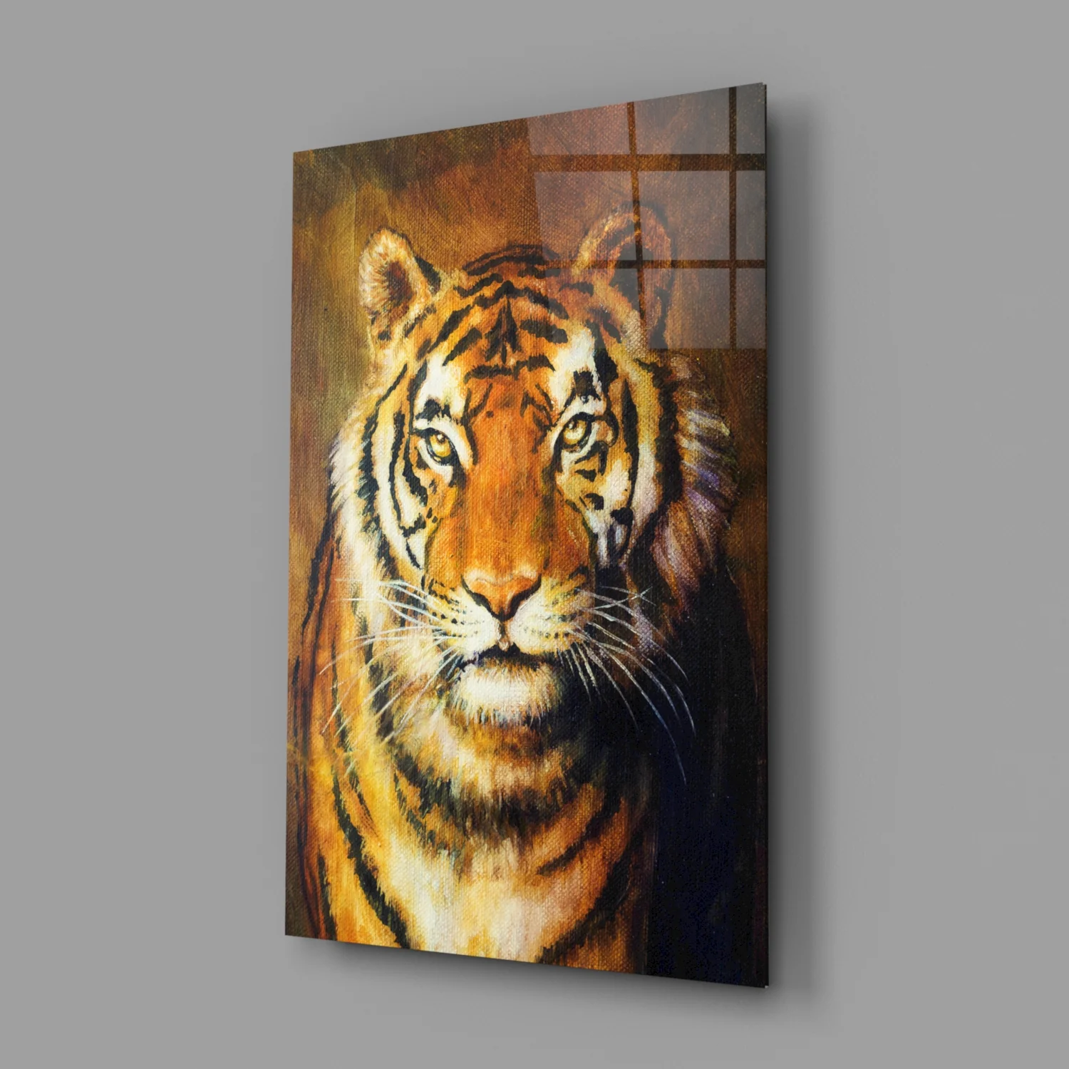 Tiger Glass Wall Art - Image 2