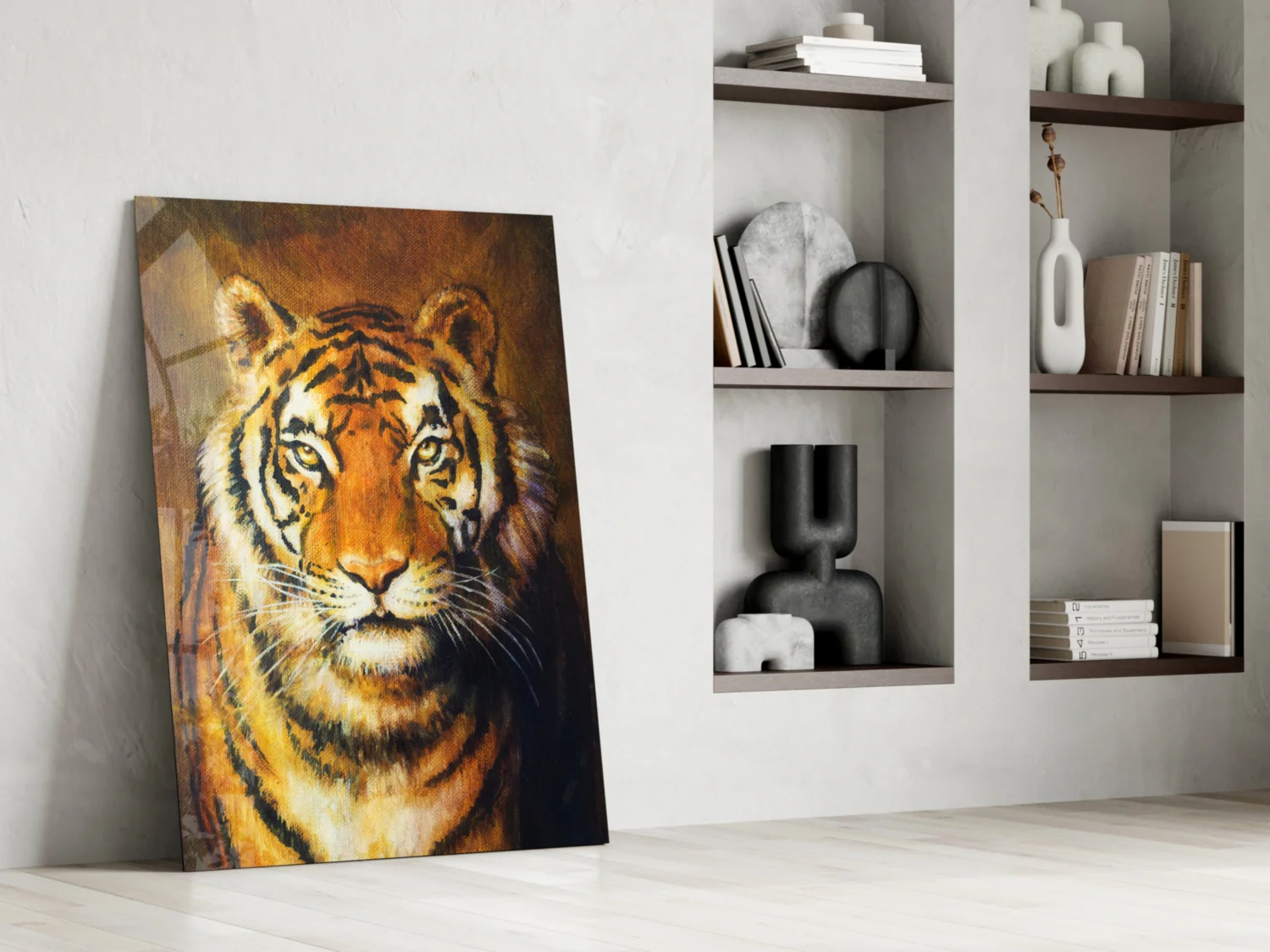 Tiger Glass Wall Art - Image 6