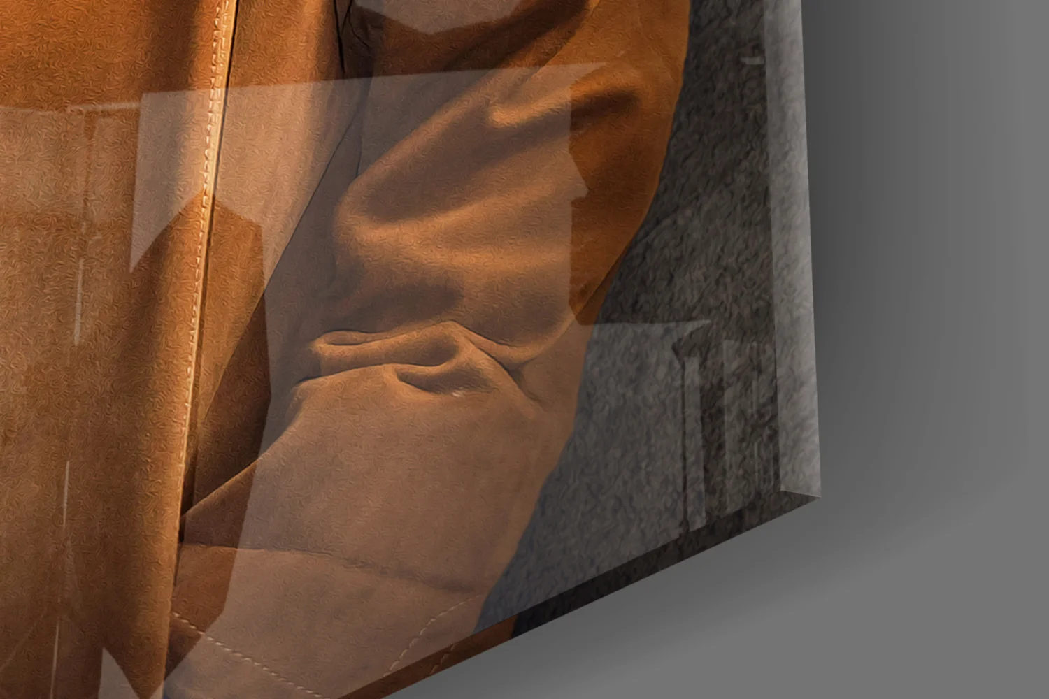 Tiger Head Glass Wall Art - Image 7