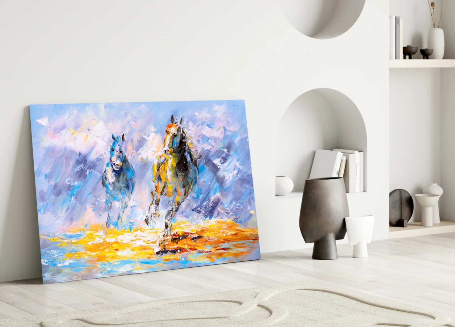 Horse Glass Wall Art - Image 3