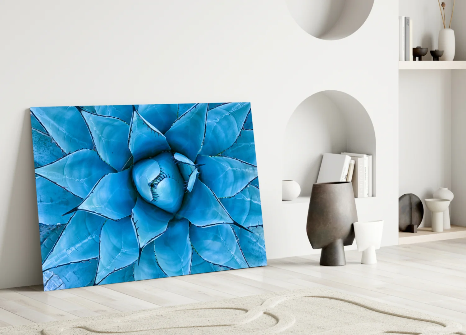 Micro Flower Glass Wall Art - Image 3